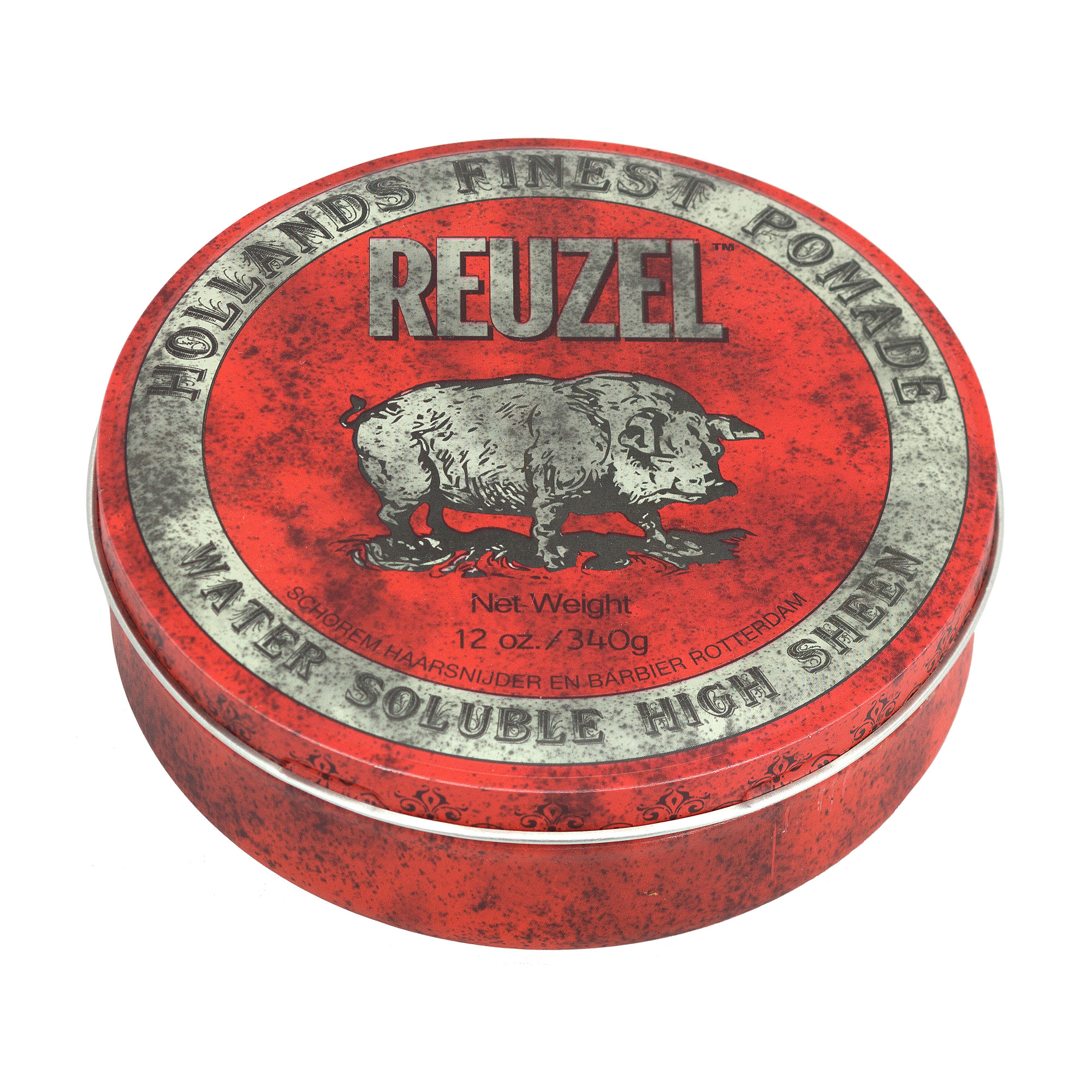 Помада для укладання волосся Reuzel Red Pomade Water Soluble High Sheen, 340 г